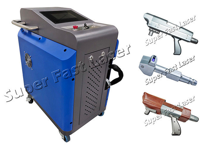 Metal Surface Laser Rust Removal Machine , Portable Descaling Laser Machine